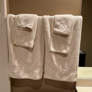 BAMBOO Luxurious Cream Bath Towel Set
